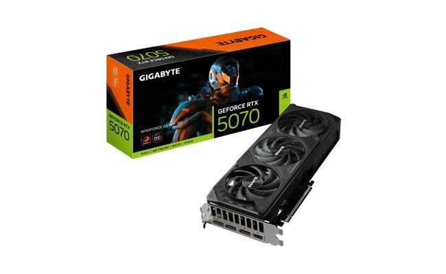 GIGABYTE GeForce RTX 5070 WINDFORCE OC SFF 12GB GDDR7 Graphics Card